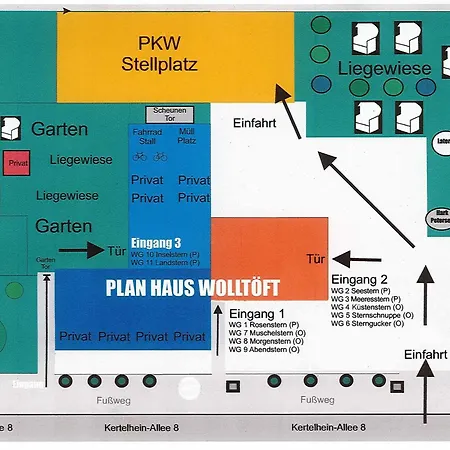 Apartament Haus Wolltoeft 'inselstern Whg10',